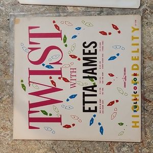 Etta James The Twist vinyl LP record